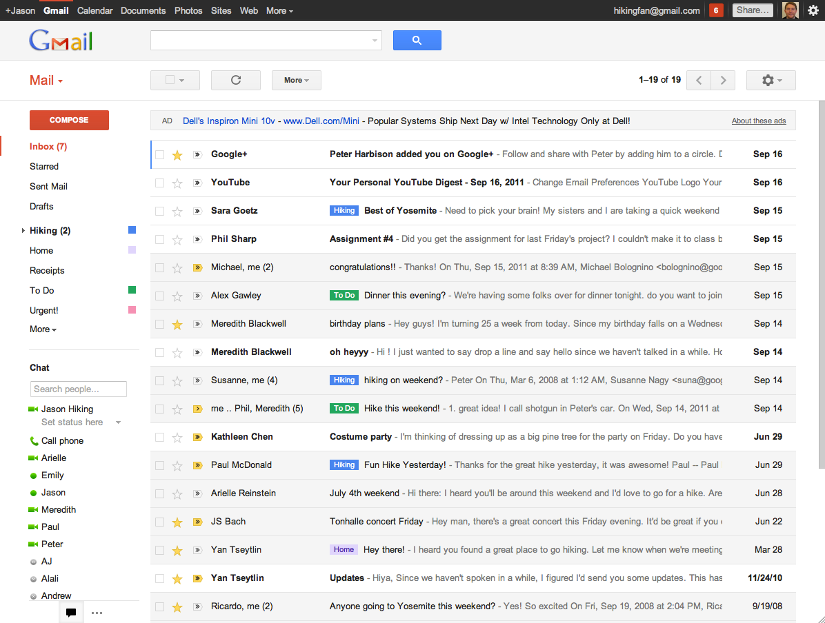 About gmail google